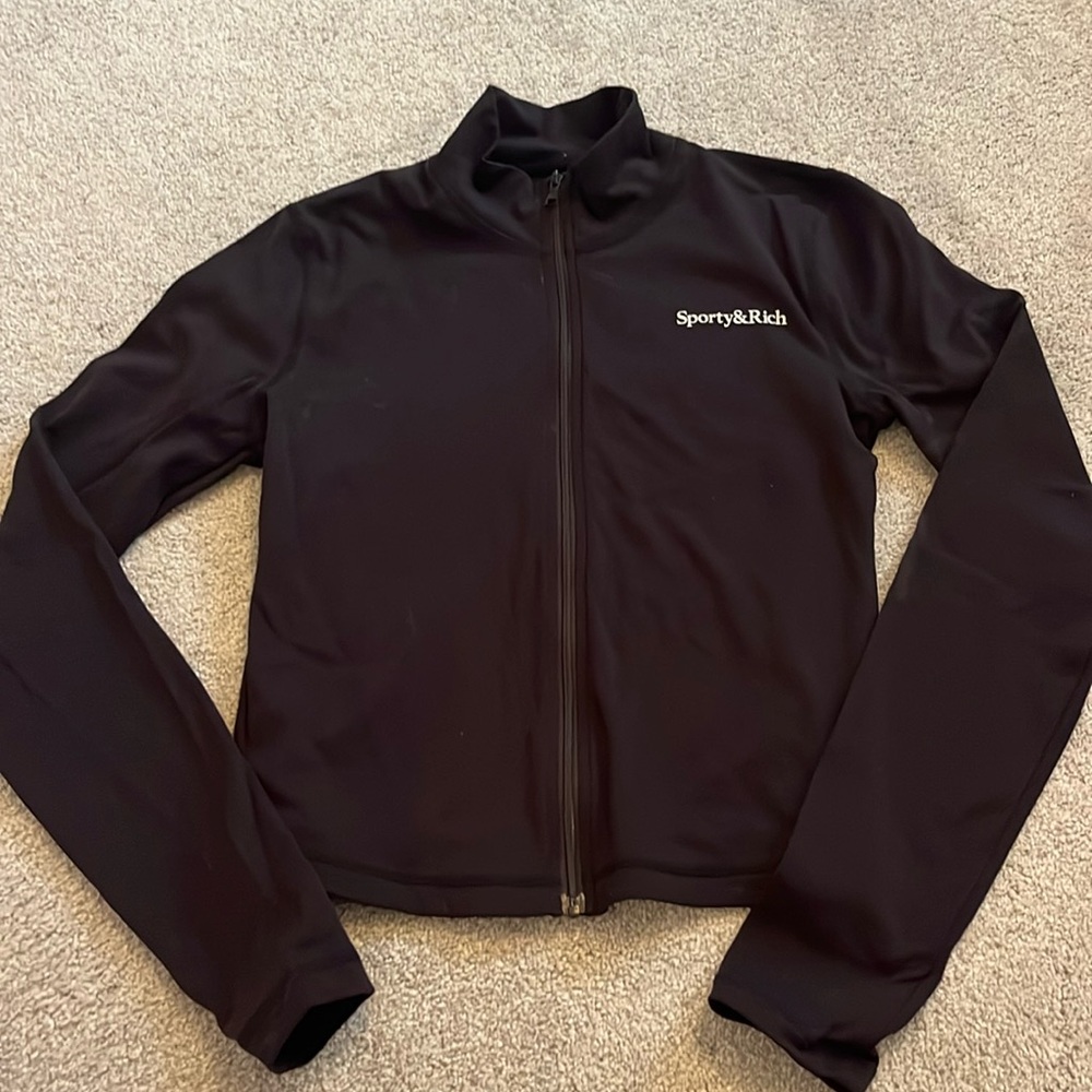 Sporty & Rich Black Jacket